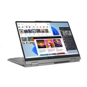 Lenovo Ideapad 5 14IRH9 2-in-1 Convertible (2025) Laptop - 13th Gen / Intel Core i7-13620H / 14inch WUXGA / 512GB SSD / 16GB RAM / Shared Intel UHD Graphics / Windows 11 Home / English & Arabic Keyboard / Luna Grey / Middle East Version - [83KX002LAD]