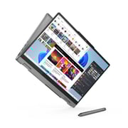 Lenovo Ideapad 5 14IRH9 2-in-1 Convertible (2025) Laptop - 13th Gen / Intel Core i7-13620H / 14inch WUXGA / 512GB SSD / 16GB RAM / Shared Intel UHD Graphics / Windows 11 Home / English & Arabic Keyboard / Luna Grey / Middle East Version - [83KX002LAD]