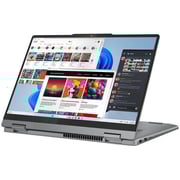 Lenovo Ideapad 5 14IRH9 2-in-1 Convertible (2025) Laptop - 13th Gen / Intel Core i7-13620H / 14inch WUXGA / 512GB SSD / 16GB RAM / Shared Intel UHD Graphics / Windows 11 Home / English & Arabic Keyboard / Luna Grey / Middle East Version - [83KX002LAD]