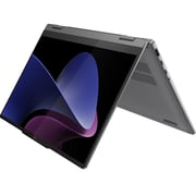 Lenovo IdeaPad 5 14IRH9 2-in-1 Convertible (2025) Laptop - 13th Gen / Intel Core i5-13420H / 14inch WUXGA / 512GB SSD / 8GB RAM / Shared Intel UHD Graphics / Windows 11 Home / English & Arabic Keyboard / Luna Grey / Middle East Version - [83KX002KAD]