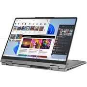 Lenovo IdeaPad 5 14IRH9 2-in-1 Convertible (2025) Laptop - 13th Gen / Intel Core i5-13420H / 14inch WUXGA / 512GB SSD / 8GB RAM / Shared Intel UHD Graphics / Windows 11 Home / English & Arabic Keyboard / Luna Grey / Middle East Version - [83KX002KAD]