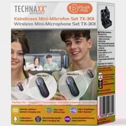 Technaxx Wireless Mini-Microphone Black