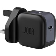 Joda USB-C GaN Wall Charger, Compact Design – Black