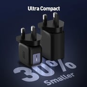 Joda USB-C GaN Wall Charger, Compact Design – Black