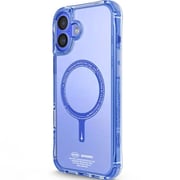 Skinarma Saido Mag-Charge Case, Blue – iPhone 16 Pro 6.7