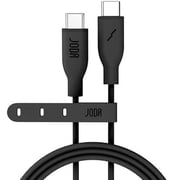 Joda Type-C to Type-C Silicone Charging Cable 1m – Black
