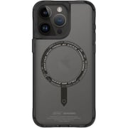 Skinarma Sido Mag-Charge Case + Magnetic Card Holder, Black – iPhone 15 Pro Max