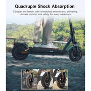 Navee GT3 Electric Scooter with Dual Suspension System