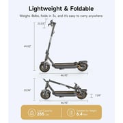 Navee GT3 Electric Scooter with Dual Suspension System