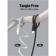 Joda Type-C to Type-C Silicone Charging Cable 1m – Yellow