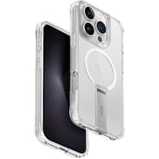 Uniq Eleva Case with Vertical Stand, Transparent – iPhone 16 Pro