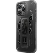 Skinarma Helio Mag-Charge Case with Stand, Black – iPhone 16 Pro Max