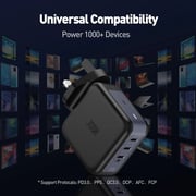 Joda USB-C 3-Port GaN Wall Charger – Black
