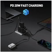 Joda TOUR 70 GaN Travel Charger, 70W USB-C PD Fast Charging, Compact Foldable Design, Universal Compatibility – Black
