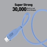 Joda SLIP 60W Type-C to Type-C Cable 1m – Blue – CB017AUUN1