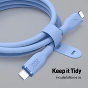 Joda SLIP 60W Type-C to Type-C Cable 1m – Blue – CB017AUUN1