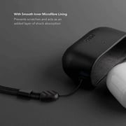 Uniq Terra Leather Case – AirPods 3 – Black