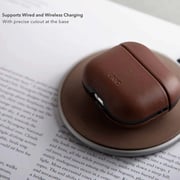Uniq Terra Leather Case – AirPods 3 – Black