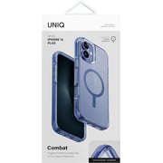 Uniq Combat MagClick Charging Case, Pearl Blue – iPhone 16 Plus 6.7