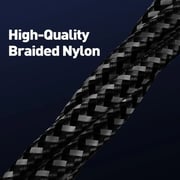 Joda Type-C to Lightning Nylon Braided Cable 2m – Black