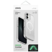 Uniq Combat MagClick Charging Case, Lume White – iPhone 16 Pro 6.3
