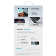 Uniq Optix Privacy Tempered Glass Screen Protector, Black – iPhone 16 6.1