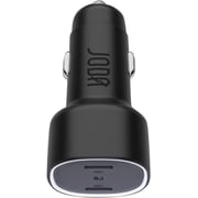 Joda USB-C Dual-Port Car Charger – Black