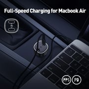 Joda USB-C Dual-Port Car Charger – Black