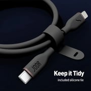 Joda SLIP Type-C to Lightning Cable 1m – Black