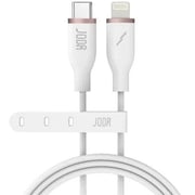 Joda SLIP Type-C to Lightning Cable 1m – White