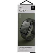 Uniq Aspen Braided Watch Strap 45mm – Green
