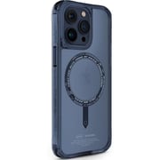 Skinarma Saido Domes Series Case, Blue – iPhone 15 Pro – 23IPP61SDOMSBLU