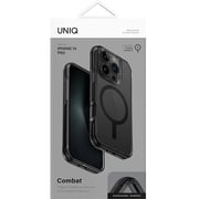 Uniq Combat MagClick Charging Case, Carbon Black – iPhone 16 Pro 6.3