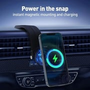 Joda MagQ Wireless Charging Car Holder with Velcro Base – Black