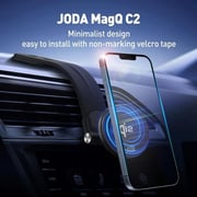 Joda MagQ Wireless Charging Car Holder with Velcro Base – Black