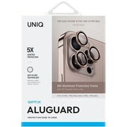 Uniq Optix Aluminum Camera Lens Protector, Taupe Gold – iPhone 16 Pro / 16 Pro Max