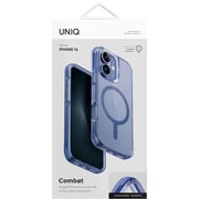 Uniq Combat MagClick Charging Case, Pearl Blue – iPhone 16 6.1