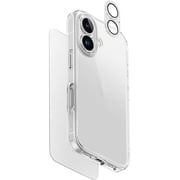 Uniq Clearvue 3-in-1 Cover Set, Transparent – iPhone 16 Plus