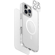 Uniq Clearvue MagClick 3-in-1 Cover Set, Transparent – iPhone 16 Pro