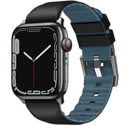 Uniq Linus Silicone Watch Strap 41mm – Midnight Black