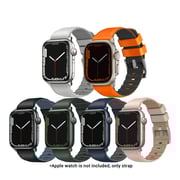Uniq Linus Silicone Watch Strap 41mm – Midnight Black