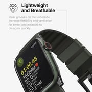 Uniq Linus Silicone Watch Strap 41mm – Midnight Black