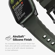Uniq Linus Silicone Watch Strap 41mm – Midnight Black