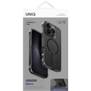 Uniq Eleva Case with Vertical Stand, Black – iPhone 16 Pro