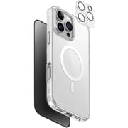 Uniq Clearvue MagClick Privacy 3-in-1 Cover Set, Black – iPhone 16 Pro