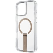 Uniq Eleva Case with Vertical Stand, Taupe Gold – iPhone 16 Pro