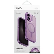Uniq Combat MagClick Charging Case, Gray Pink – iPhone 16 6.1