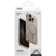 Uniq Combat MagClick Charging Case, Taupe Gold – iPhone 16 Pro 6.3