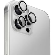 Uniq Optix Aluminum Camera Lens Protector, Sterling Silver – iPhone 16 Pro / 16 Pro Max