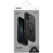 Uniq Combat MagClick Charging Case, Carbon Black – iPhone 16 Plus 6.7